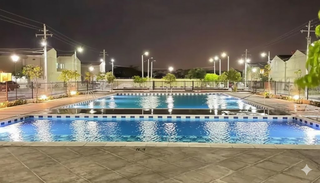 Casa vacacional en Santa Marta con piscina